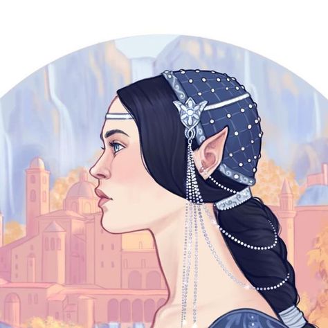 Arwen Undomiel Fanart, Arwen Icon, Arwen Fanart, Rivendell Art, Arwen And Aragorn, Lotr Fanart, Arwen Undomiel, Fanart Illustration, Tolkien Art