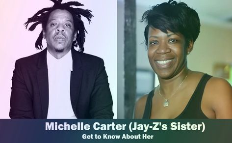 Michelle Carter is Jay-Z’s older sister. While Jay-Z is a famous hip-hop artist and businessman, Michelle prefers to keep a low profile and stay out of the public eye. In this article, we will explore what we know about Michelle Carter and learn a little bit about her life and background. Michelle Carter Quick Facts […] The post Michelle Carter – Jay-Z’s Sister | Know About Her appeared first on Celebrities InfoSeeMedia. Michelle Carter, Older Sister, Hip Hop Artists, Private Life, Jay Z, The Public, Business Man, Low Profile, Jay