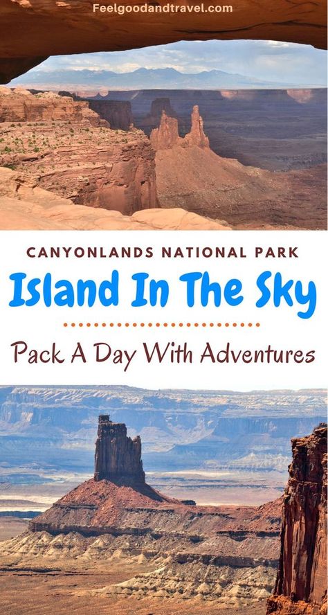 A detailed guide to Island in the Sky in Canyonlands National Park, Utah, a vast desert of deep canyons and striking rock formations. #CanyonlandsNationalPark #Canyonlands #IslandInTheSky #VisitUtah #UtahTravel #UtahNature #UtahNationalParks Island In The Sky, Utah National Parks Road Trip, Utah Trip, Southwest Travel, National Parks America, Best National Parks, Utah Vacation, Visit Utah, Utah Adventures