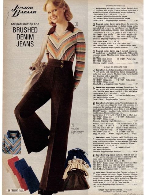 1970s Fashion Women, 70s Women Fashion, 1970s Women, 70s Clothing, Sears Catalog, 60s 70s Fashion, 60s And 70s Fashion, 70s Inspired Fashion, 70s Outfits