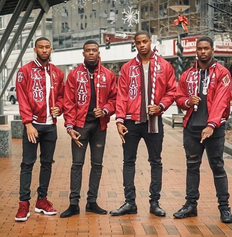 8 Gifts to Make Your Kappa Man Shimmy on Valentine's Day - Essence Nupes Kappa Alpha Psi, Frat Boy Outfit, Black Sorority, Black Fraternities, Frat House, Kappa Alpha Psi Fraternity, Baseball Jackets, Divine 9, Graduation Photography Poses