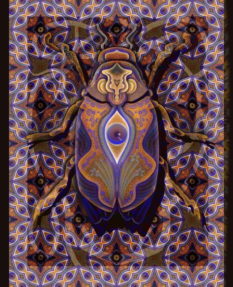 The Synchronicity golden scarab beetle of Carl Jung ~ El escarabajo dorado de la Sincronicidad de Carl Jung 🪲🪞✨ Digital Illustration 🌻 read the full story on my reel ✨ Golden Scarab, Vibes Art, Scarab Beetle, Carl Jung, Digital Illustration, On Instagram, Instagram, Art