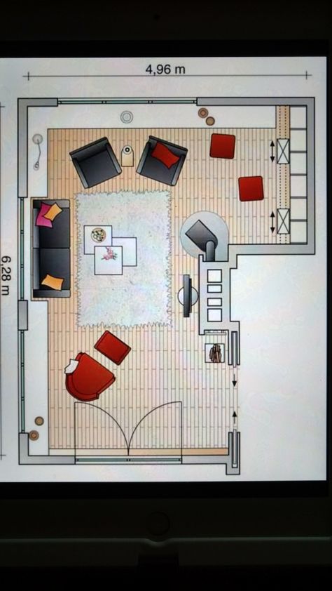 Weird Shaped Living Room, L Shaped Room Layout Bedroom, Weird Living Room Layout, Weird Living Room, Sitting Ideas, Kitchen Open Plan, L Shaped Living Room, The Sims 4 Builds, Living Room Layout Ideas