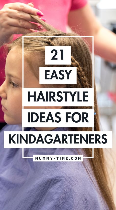 🌟 Looking for quick and cute hairstyles for your kindergartener? Our guide offers easy-to-create styles that make mornings fun and fuss-free. Find the perfect look for every day of the week. Save this pin for a collection of adorable hairstyle ideas! 💖 Hairstyle For Kids Graduation, Day After Braids Hairstyles, Hairstyles For Six Year Olds, Cute Hairstyles For Picture Day Kids, Cute School Updos, Hair Ideas For Little Kids, Girl Hairdos Kids Easy Hair, Shoulder Length Kids Haircut, Spring Picture Hairstyles For Kids