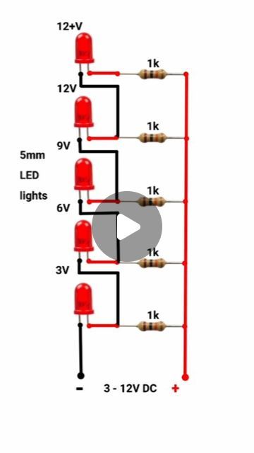 24 on Instagram: "3-12v battery level indicator circuit diagram #battery #level #indicator #circuit #diagram #viral #instagram #reels" Battery Level Indicator Circuit, Battery Indicator, Circuit Diagram, Instagram Reels, Circuit, Electronics, On Instagram, Instagram