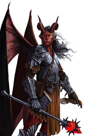 Winged Tiefling, Tiefling Male, Tiefling Paladin, Fantasy Demon, Dnd Dragons, Ange Demon, Fantasy Collection, Knight Art, Dungeons And Dragons Characters