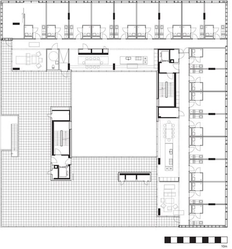 Dorm Planning, Student Hotels, Student Residence, Architecture Site Plan, Hotel Floor Plan, Student Apartment, Dorm Design, Hotel Floor, Hotel Plan