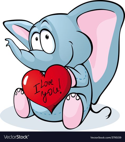 Baby Boy Cupcakes, Elephant Vector, Dumbo The Elephant, Teddy Bear Quotes, Special Friendship Quotes, Hug Gif, Valentines Day Drawing, Hugs And Kisses Quotes, Elephant Artwork