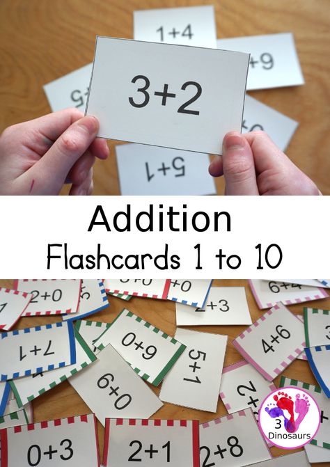 Free Addition Flashcards: 1 to 10 | 3 Dinosaurs Addition And Subtraction Flashcards, Addition Flash Cards Printable, Addition And Subtraction Flashcards 0-20 Free, Math Quiz For Grade 1, Subtraction Flashcards Printable Free, Addition Cards Free Printable, Addition Flashcards Printable Free 0-20, Free Printable Number Flash Cards 1-100, Math Flashcards Printable Free