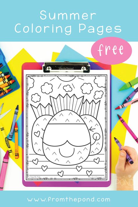 Pineapple Coloring Page, Tumblr Coloring Pages, Kid Summer, Fnaf Coloring Pages, Pineapple Wallpaper, Summer Coloring, Paw Patrol Coloring, Paw Patrol Coloring Pages, Summer Coloring Pages