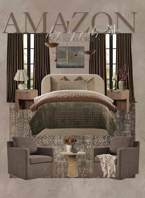 Check out this photo from brookemoraleshome Brooke Morales Home, Relaxing Bedroom, Traditional Rustic, Apartment Decor Inspiration, Spare Bedroom, Master Bed, Primary Bedroom, Master Bedrooms Decor, Remodel Bedroom