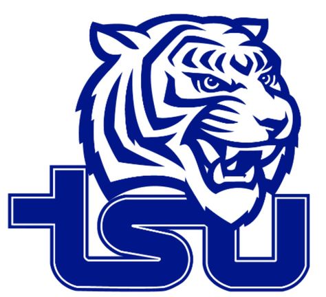 An update of the classic tiger head logo. The work was developed through a partnership with Nike-BSN Sports & Varsity Brand's design division, VIP Branding. Southeast Missouri, Tiger Vector, Tennessee State University, Freshman Year College, Tiger Logo, Tennessee State, Sports Team Logos, Sports Logos, Computerized Embroidery