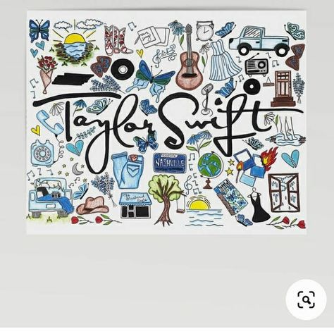 Eras Tour Debut, Swiftie Gifts, Taylor Swift Drawing, Art Merch, Taylor Swift Birthday, Dorm Art, Taylors Version, Taylor Swift Outfits, Original Art Prints