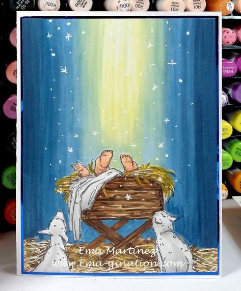 Bethlehem Lights, Colorado Craft Company, Ladybug Crafts, Shed Colours, Christian Cards, Beautiful Notes, Lovely Legs, Punch Art, Christmas Stamps