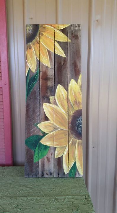 Spring Signs, Plank Art, Wood Pallet Art, Fence Art, Wood Boards, Fence Paint, Pallet Crafts, Pallet Painting, Diy Holz