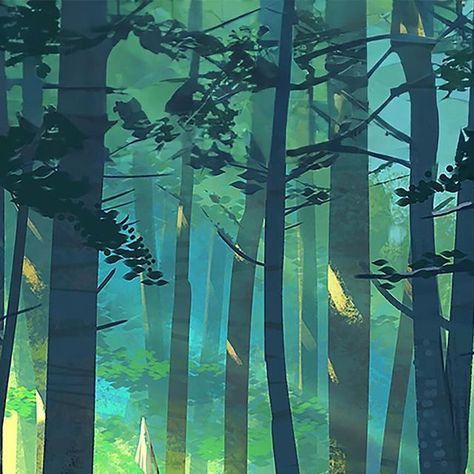 Jeremy Fenske on Instagram: "Procession in the forest. Always in the mood for painting a forest scene. Here’s an older one, not sure if I ever shared this. anyways, planning on sharing a bunch of archive and unshared personal work.   Was fully intending to keep posting this year. Hopefully I’ll be able to stay consistent… life has been a lot lately 😅   And now the tags #Forest #thewoods #visdev #visualdevelopment #noai #conceptart #illustration #digitalart #artstation #2dart #cgart #art #artist #instaart #landscapepainting #sketching #digitalpainting #photoshop #artseries #fantasyart #fantasy #sketch #painting" Jeremy Fenske, Painting A Forest, Forest Concept Art, Forest Elements, The Wild Robot, Landscape Reference, Forest Grove, Forest Elf, Forest Illustration