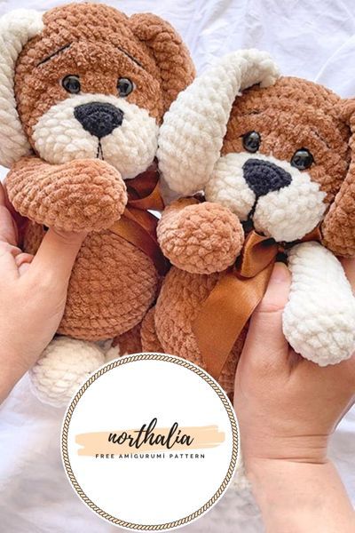 Crochet Chenille Teddy Bear Pattern, Plush Dog Crochet Pattern, Crochet Plush Toy Free Pattern, Crochet Plush Dog Free Pattern, Crochet Plush Animals Free Patterns, Free Teddy Crochet Pattern, Free Crochet Dog Patterns Amigurumi, Crochet Puppy Dog Amigurumi Free Pattern, Crochet Dog Ideas