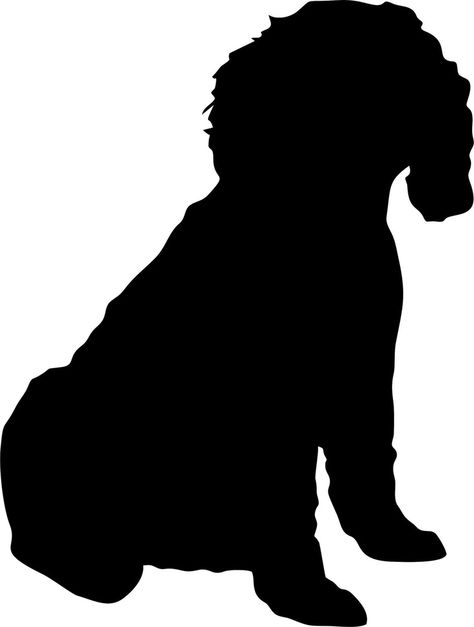 Free Tribal Flower Tattoo Designs, Download Free Clip Art, Free Clip Art on Clipart Library Cockapoo Silhouette, Dog Silhouettes, Dog Outline, Silhouette Pictures, Cockapoo Dog, Silhouette Template, Dalmatian Puppy, Dog Decals, Animal Advocacy