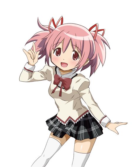 Madoka Kaname Full Body Png, Madoka Chibi, Collaboration Art, Kinnie List, Boba Shop, Magica Madoka, Mahō Shōjo Madoka Magica, Madoka Kaname, Mahō Shōjo