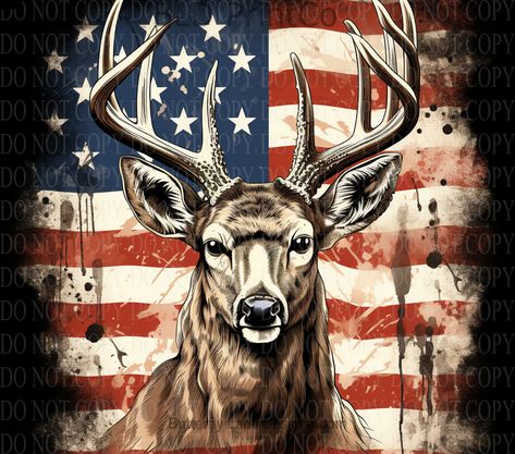 *WHITE Perfect for application over ANY color base including stainless steel.* 20oz will be sized 9.3 wide by 8.2 tall 30oz will be sized 10.25 by 9.5 tall. Hunting Sublimation Designs, Deer Images, Flag Pictures, Hunting Wallpaper, American Flag Pictures, Nice Tattoos, Country Backgrounds, Deer Drawing, Cute Images For Wallpaper