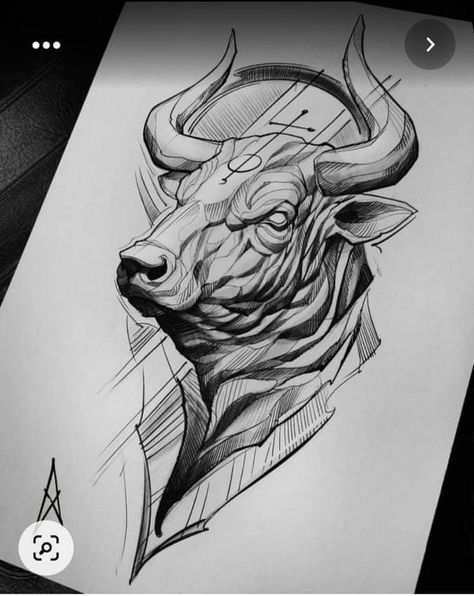 Ox Tattoo, Taurus Bull Tattoos, Bull Artwork, Sugar Skull Artwork, Shiva Tattoo Design, Bull Tattoos, Taurus Tattoos, Japanese Dragon Tattoos, Clever Tattoos