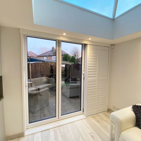 Shutters aren’t just for windows👈Enjoy privacy and natural light control with our made-to-measure patio door shutters. All ranges and styles are included in our Big Summer Sale. DM us to arrange a free survey🏡 . . . #craftedshutters #patiodoor #homeinspo #gardeninspiration #homeaccount #houseaccount #houseinspo #homeimprovement #homestyle #homestyling #patiodoors #cheshirehomes Patio Door Shutters, Door Shutters, Home Ac, Shutter Doors, Patio Door, Light Control, Patio Doors, House Inspo, Shutters