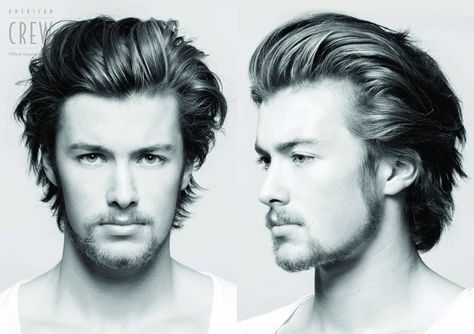 Hair from American Crew styling competition. Crew Haircut, Hairstyle Men, American Crew, Boys Haircuts, Perfect Hair, Stylish Men, Medium Length Hair Styles, Medium Length, Mens Hairstyles