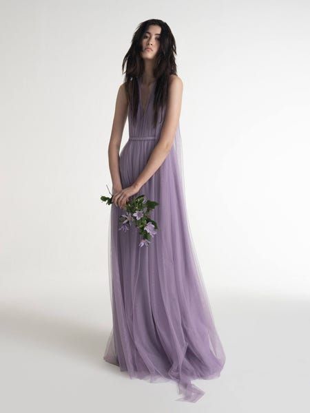 Vera Wang Bridesmaid, Choose Your Outfit, Mermaid Ball Gown, Lavender Bridesmaid, Lavender Bridesmaid Dresses, Girls Bridesmaid Dresses, Modern Bridesmaid, Wedding Dress Silhouette, Maid Of Honour Dresses