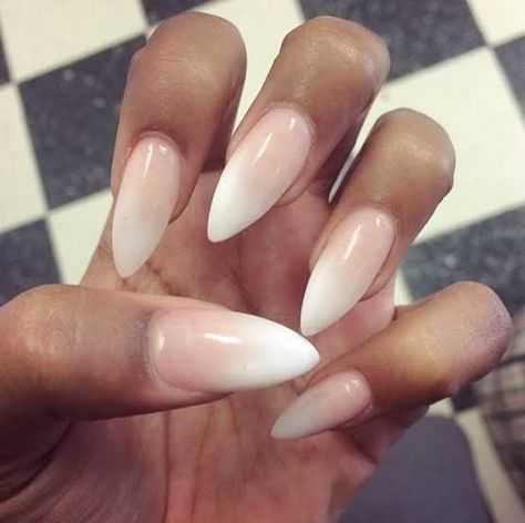 French Nails Ombre, French Stiletto Nails, Winter Nails Red, Diy Balayage, French Manicure Acrylic Nails, Taylor Nails, Gel Nails Long, Shiny Nails Designs, Tammy Taylor Nails