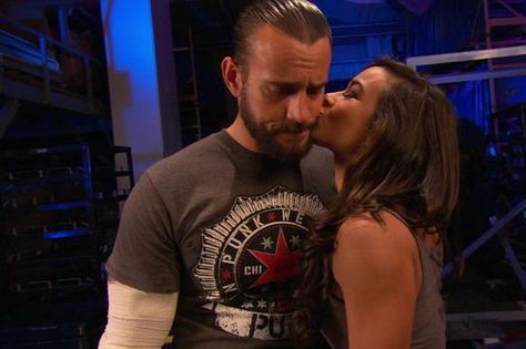 CM Punk and AJ Lee Engaged Cm Punk Aj Lee, Male Wrestling, Pepsi Man, Wwe Couples, Punk Wallpaper, Power Couples, Black Window, Aj Lee, Punk Pins