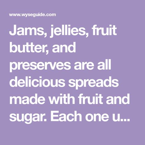 Jams, jellies, fruit butter, and preserves are all delicious spreads made with fruit and sugar. Each one uses the fruit differently, but I feel that preserves are one of the quickest, easiest and also most delicious ways to use seasonal fruit. Preserves keep the texture of the fruit while natural pectin thickens the spread leaving… Fruit Butter, Strawberry Basil, Seasonal Fruit, Fruit Preserves, Jams And Jellies, Lemon Rind, Jams & Jellies, Fruit In Season, Preserving Food