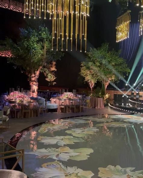 HITECH Events, LLC on Instagram: "When you work with one of the most amazing and creative designers on the planet, MAGIC just simply happens. Experience the magic of this Ed Libby wedding event! Unique custom 20’ x 40’ x 48” high triple tier performance stage set contoured entirely in smoke mirror. Engineered to accommodate a baby grand piano and integrated lighting bulbs throughout all stage façade levels. Unique custom 46’ round gray solid dance floor with inlaid smoke mirror border and gra Mirror Dance Floor Wedding, Round Dance Floor, Mirror Dance Floor, Planet Magic, Mirror Dance, Baby Grand Piano, Integrated Lighting, Mirror Border, Wedding Mirror