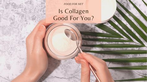 Collagen isn’t just an ingredient used in skincare products. The protein is used extensively throughout our bodies, including in our muscles, skin, bones, and tendons. To put it simply, we’d fall apart without collagen. But, while the importance of collagen itself is clear cut, what about collagen in food or supplements? When used like this, […] The post Is Collagen Good For You? first appeared on Food For Net. Best Time To Take Collagen, Health Benefits Of Collagen, Skincare Homemade, Taking Collagen, Ancestral Nutrition, What Is Collagen, Physical Wellbeing, Natural Beauty Remedies, Collagen Benefits