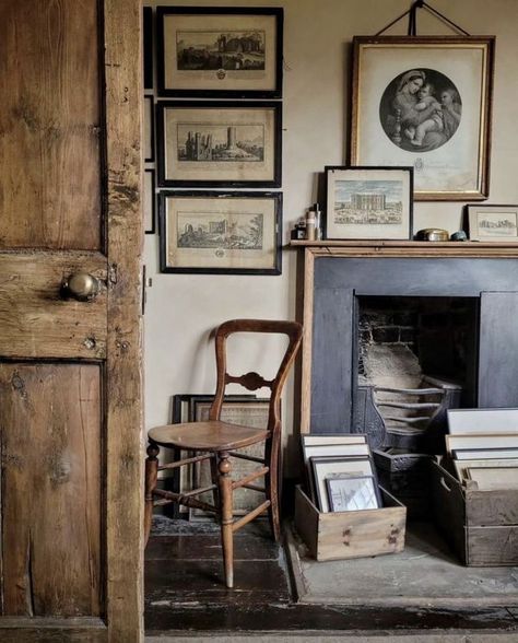 In Praise Of Shadows, Crazy Paving, Inglenook Fireplace, Kitchen Gallery, Interiors Magazine, Vintage Americana, Bedroom Wall Art, Bedroom Wall, Rustic House