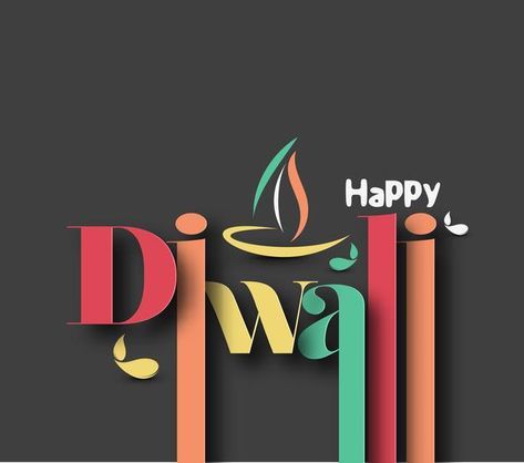 Happy diwali text design. abstract vecto... | Premium Vector #Freepik #vector #background #abstract #diwali #fire Diwali Logo Design, Happy Diwali Poster, Happy Diwali Cards, Facebook Ideas, Happy Diwali Photos, Happy Diwali Wishes Images, Diwali Crackers, Dussehra Images, Happy Diwali Wallpapers