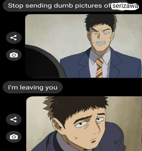 Me when i cant stop sendjng dumn pixtures of serizawa (theyre leavinf me) Why Does Serizawa Call You, Reigen And Serizawa Matching Icons, Mp100 Serizawa, Serizawa And Reigen, Serizawa Pfp, Serizawa Fanart, Reigen Arataka X Serizawa, Reigen X Serizawa, Mob Paycho