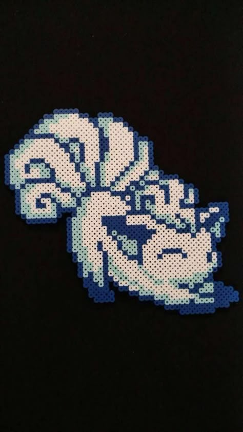 Alolan Vulpix Vulpix Pokemon, Perler Bead Pokemon Patterns, Hama Beads Pokemon, Pokemon Perler, Pokemon Cross Stitch, Pokemon Bead, Pokemon Pattern, Pokemon Perler Beads, Pixel Beads