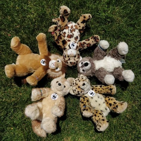 Cute Build A Bears, Build A Bear Opposum, Stuffed Animals Build A Bear, Build A Bear Aesthetic, 2000s Build A Bear, Old Build A Bear, Build A Bear Dog, Build A Bear Wwf, Buff Bear Plush