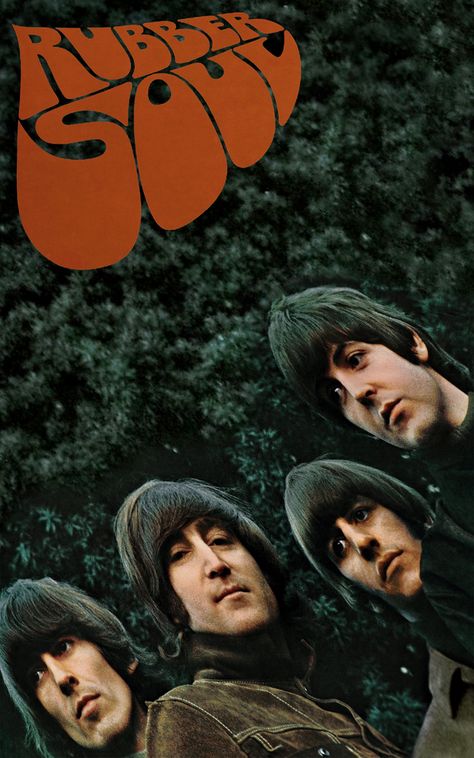 Rubber Soul Beatles, Colorized Historical Photos, Soul Poster, Beatles Wallpaper, Beatles Cartoon, Beatles Poster, Beatles Albums, Grunge Posters, Rubber Soul