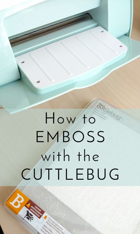 I love the Cricut Cuttlebug for embossing - there are so many ways you can decorate the paper after too! Click for more details. #ad #cricutmade Cuttlebug Machine, Embossed Cards Handmade, Cuttlebug Embossing Folders, Card Making Tools, Cricut Cuttlebug, Embossing Techniques, Card Making Tips, Embossing Machine, Embossed Cards