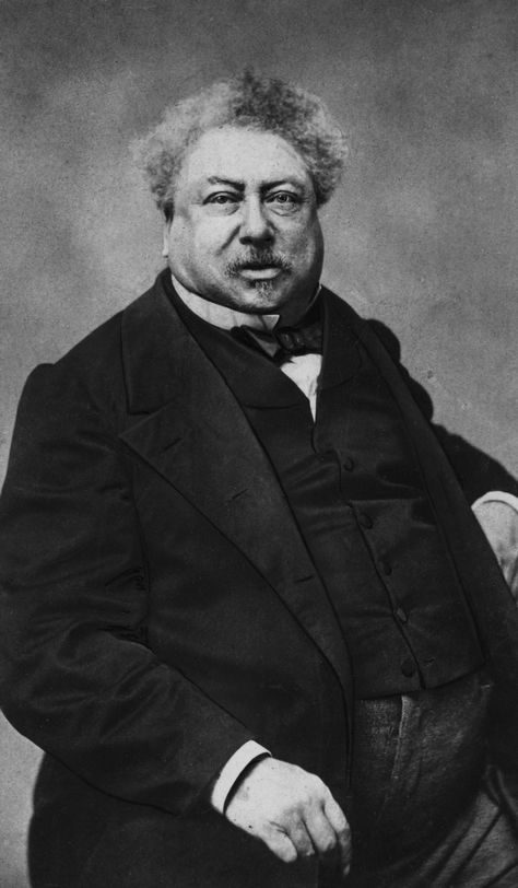 Alexandre Dumas, 1802-1870. French author of history and adventure novels: The Three Musketeers, The Count of Monte Cristo. Alphonse Daudet, Famous Poets, Alexandre Dumas, Adventure Novels, Three Musketeers, Famous Names, Historical People, The Three Musketeers, Charlotte Bronte