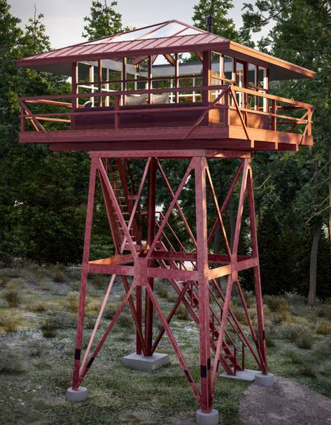 Wallace Idaho, Small House Kits, Fire Lookout, Tower Of Power, World Most Beautiful Place, Lookout Tower, House On Stilts, A Frame House Plans, Luxury Modern Homes