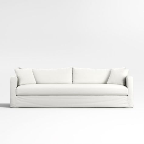 White sectional sofa