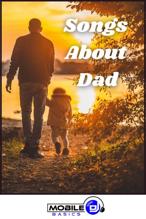 A father and daughter walking down a path listening to Songs About Dad. Tags: "Songs About Dad" , "Songs About Dads" To Dad From Daughter, Songs About Dads, Dads And Daughters, List Of Songs, Classic Music, Listen To Song, Father And Daughter, Song List, A Father