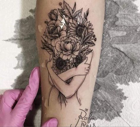 Tattoos About Evolving, Family Birth Flower Bouquet Tattoo Placement, Self Care Tattoo, Arm Cover Up Tattoos, Feminist Tattoo, The Best Tattoos, Forearm Band Tattoos, Saved Tattoo, Self Love Tattoo