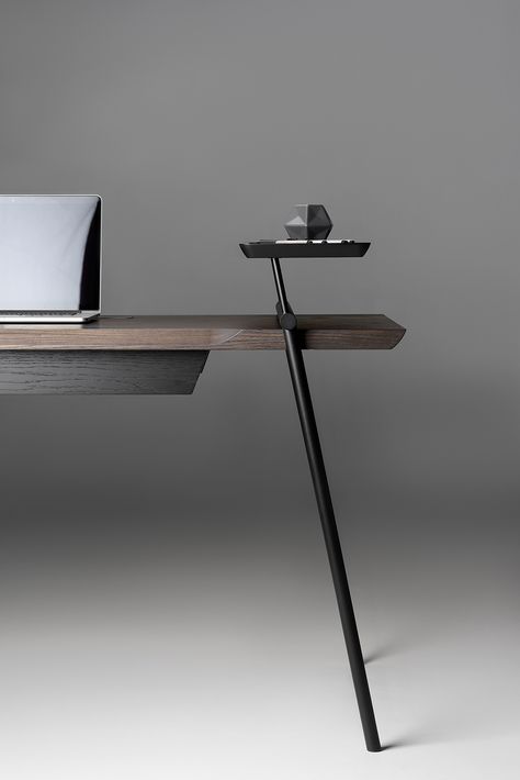 zegen_08 Writing Desk Design, Cheap Office Furniture, Writing Desk Modern, Furniture Details, Yanko Design, Desk Design, Design Milk, Metal Furniture, Shabby Chic Furniture