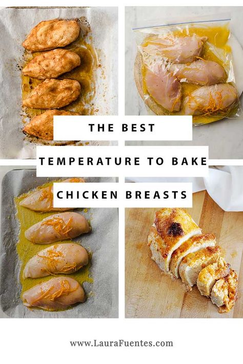 Chicken Baked In Oven, Temp To Bake Chicken, Best Way To Bake Chicken, Bake Chicken Recipes Oven, How To Grill Chicken In The Oven, Grilled Chicken In Oven, Moist Oven Baked Chicken, How To Cook Marinated Chicken, Cooking Chicken Breast In Oven