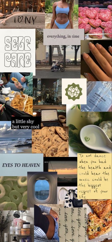 Wallpaper Collage Aesthetic, Canva Inspiration, Career Vision Board, Life Vision, Life Vision Board, Wallpaper Collage, Cookie Dough Cafe, Girl Wallpaper, Baking Ingredients