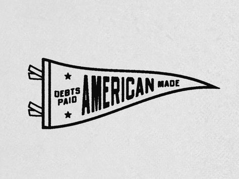 Varsity Graphic Design, Americana Typography, American Logo Design, Traffic Illustration, American Graphic Design, American Logo, Americana Design, Aphmau Fan Art, Traditional Tattoo Sleeve