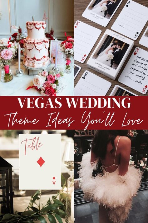 Looking for ideas to make your wedding unforgettable? These Vegas-themed wedding ideas bring all the glitz, glam, and fun! From neon signs to casino tables, here’s how to channel Sin City style right into your big day! 🎲✨ #VegasWedding #VegasVibes #WeddingInspo Vegas Wedding Decor, Hollywood Wedding Theme, Vegas Wedding Aesthetic, Vegas Wedding Ideas, Vegas Themed Wedding, Themed Wedding Ideas, Vegas Theme, Hollywood Wedding, Unique Wedding Decor